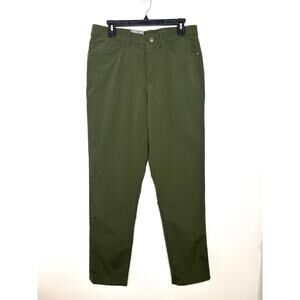 Kirkland Signature 5 Pocket Performance Pant Men's 32x32 Green Casual Athleisure